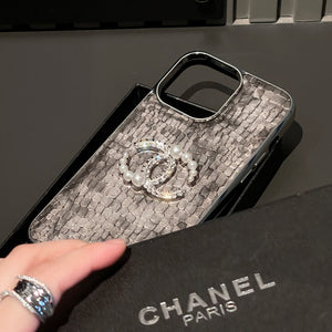 CC Crocodile Leather Pattern iPhone Case - Bestocase