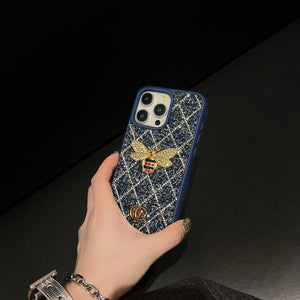 GG Bee Diamond iPhone Case - Bestocase