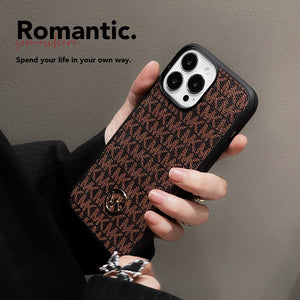 Michael Kors iPhone Case Brown-MKK240603 - Bestocase