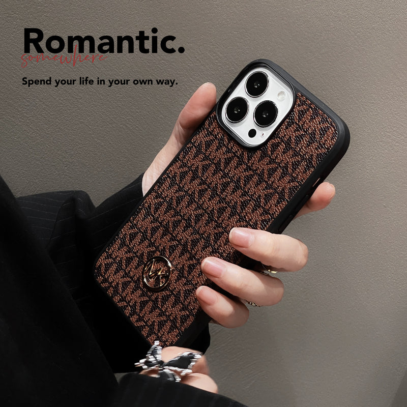 Michael Kors iPhone Case Brown-MKK240603 - Bestocase