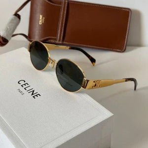 Oval-frametone METAL SUNGLASSES mysite