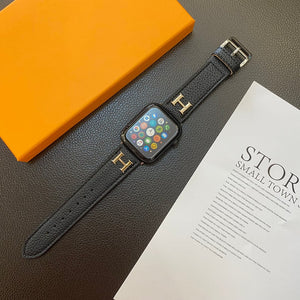 Genuine Pattern Leather Apple Watch Strap - Bestocase