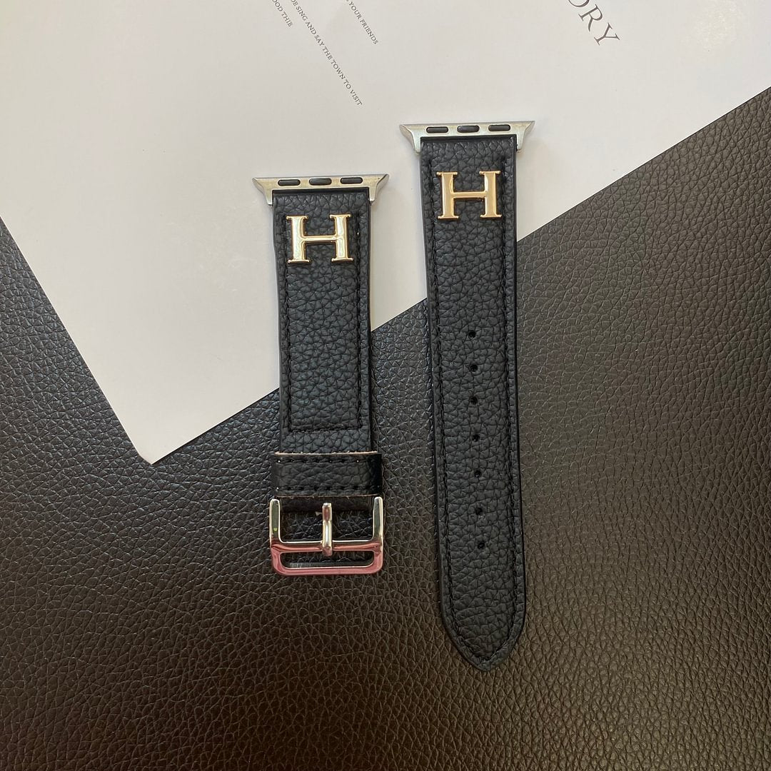 Genuine Pattern Leather Apple Watch Strap - Bestocase