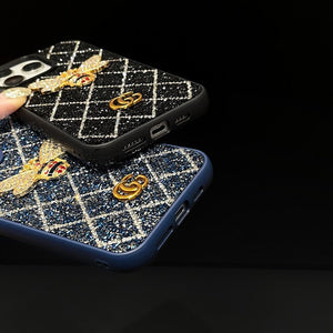 GG Bee Diamond iPhone Case - Bestocase