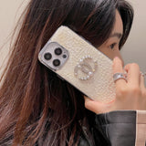 CC Crocodile Leather Pattern iPhone Case - Bestocase