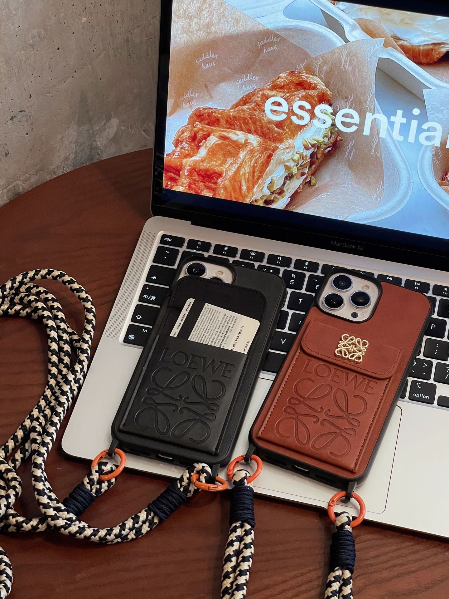 Loe Card Holder Leather iPhone Case - Bestocase