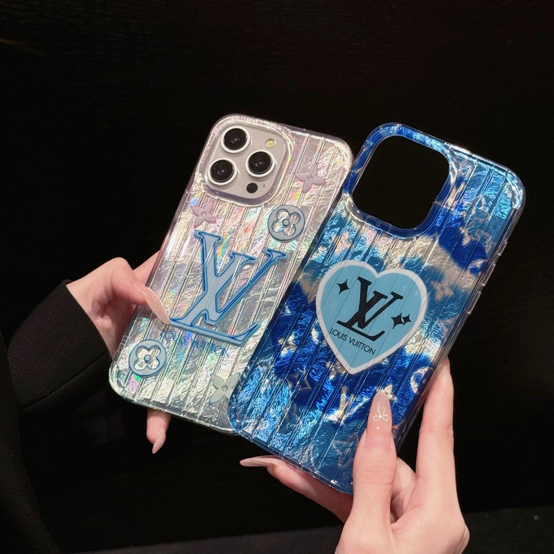 Lou Pink & Blue iPhone Case - Bestocase