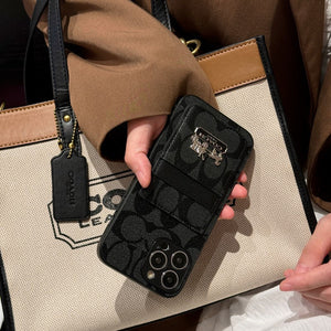 Coa Card Bag Leather iPhone Case - Bestocase