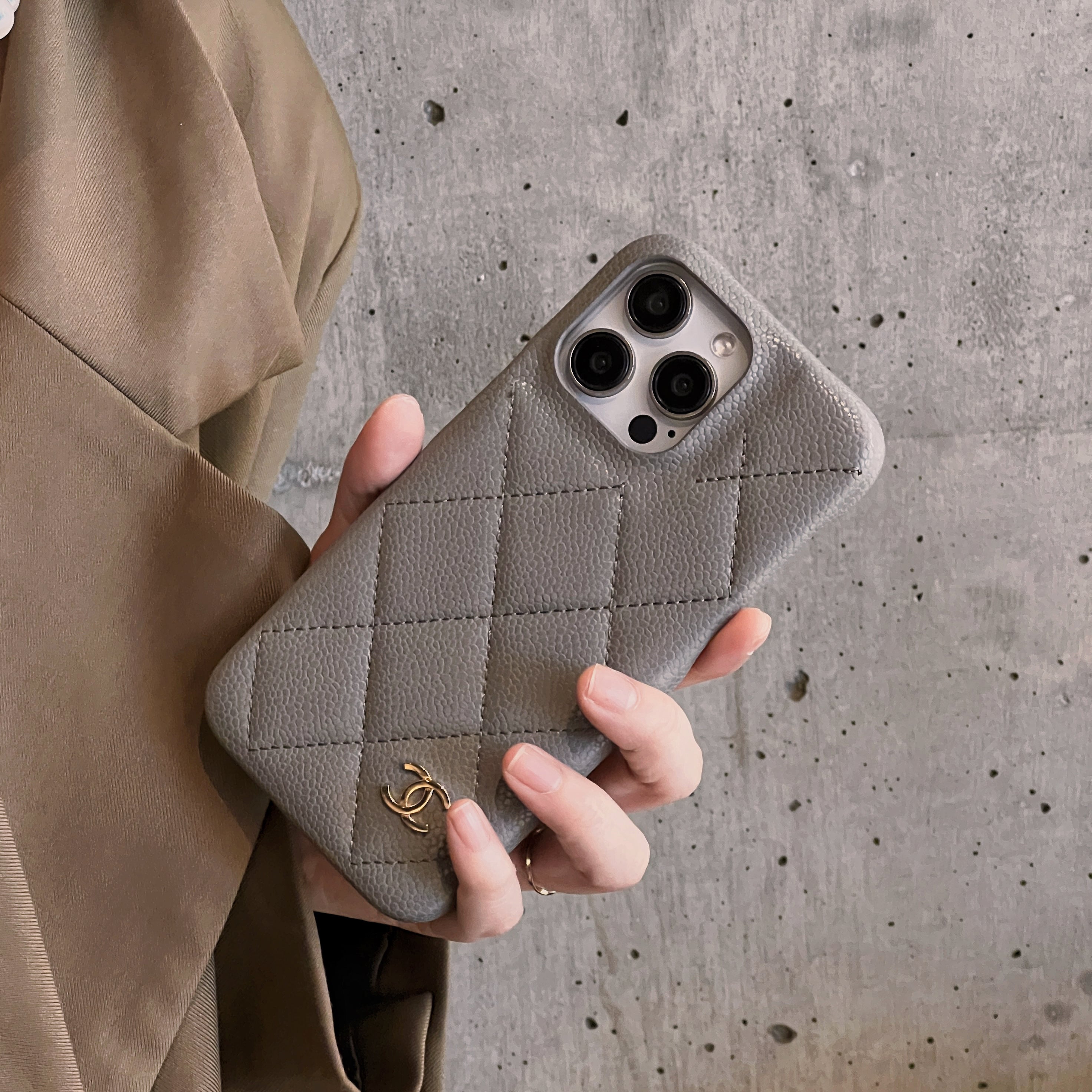 CC Leather iPhone Case - Bestocase
