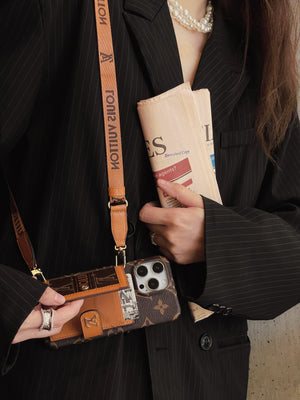 Lou Card Holder Chain iPhone Case mysite