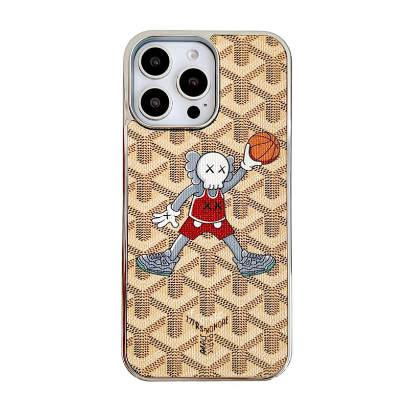 Goya x Kaw White Gold iPhone Case - Bestocase