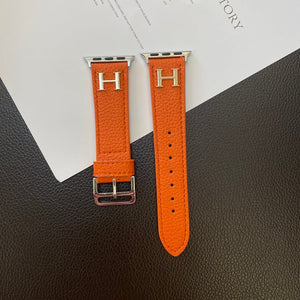 Genuine Pattern Leather Apple Watch Strap - Bestocase