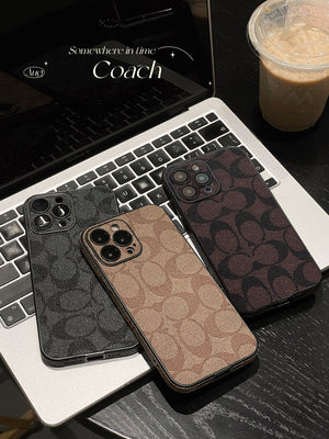 Coach iPhone Case  Black -QB240402 - Bestocase