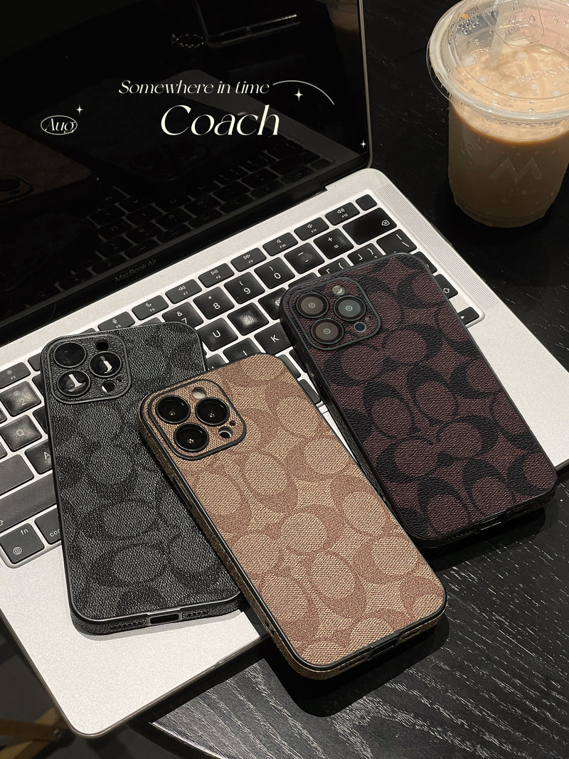 Coach iPhone Case  Black -QB240402 - Bestocase