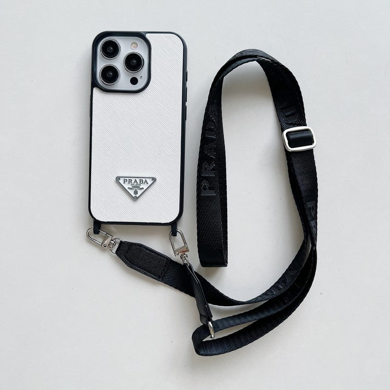 Pra Crossbody Leather iPhone Case - Bestocase