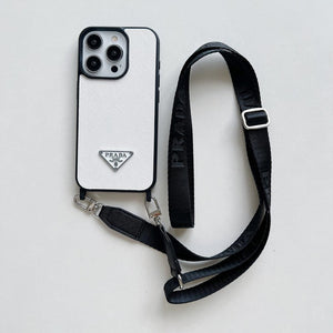 Pra Crossbody Leather iPhone Case - Bestocase