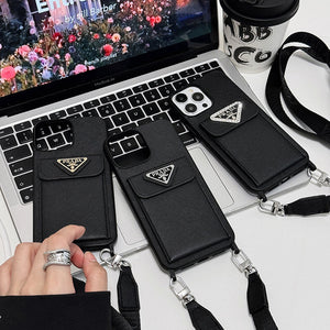 Pra Crossbody Leather iPhone Case - Bestocase