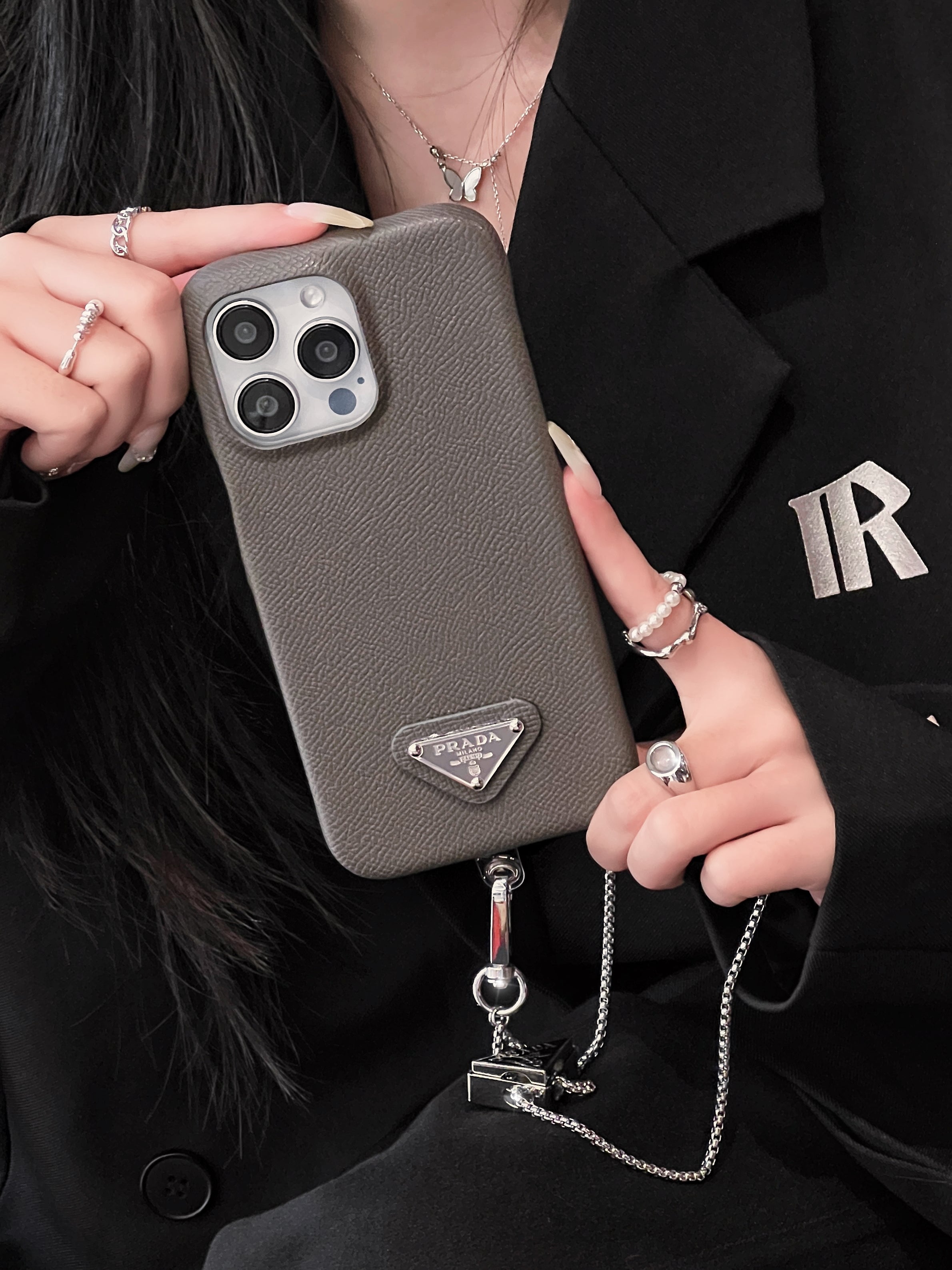 Pra Leather Crossbody iPhone Case - Bestocase