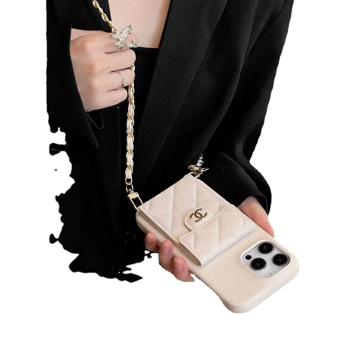 Funda para iPhone con cadena CC