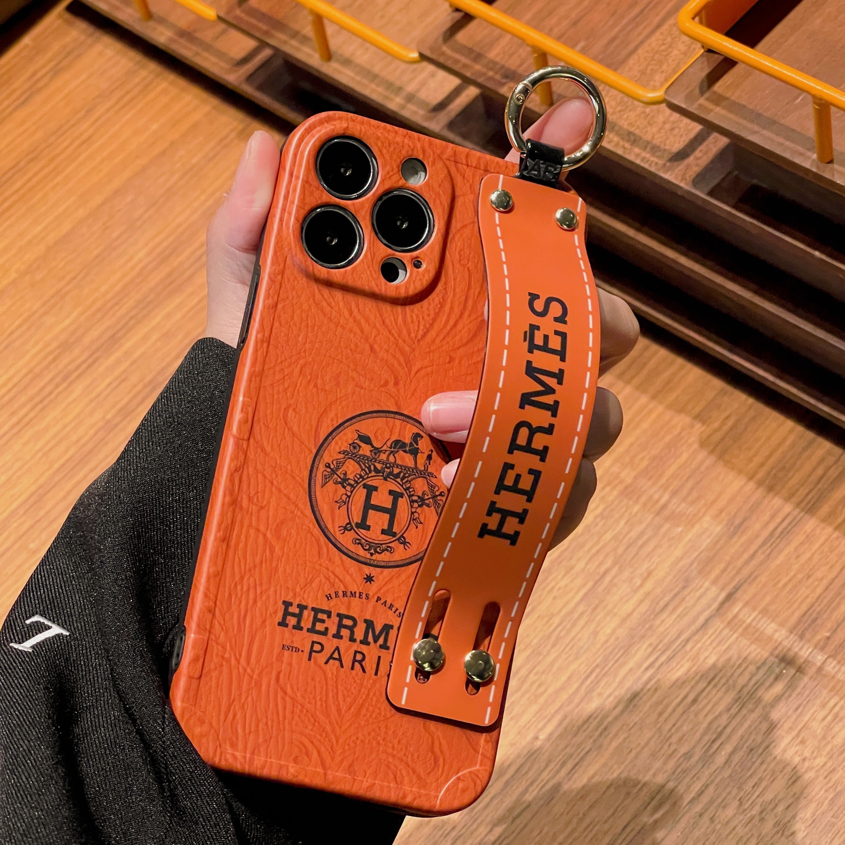 H Wristband iPhone Case - Bestocase