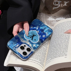 Lou Pink & Blue iPhone Case - Bestocase