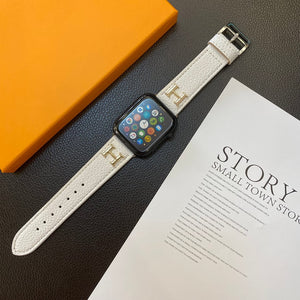 Genuine Pattern Leather Apple Watch Strap - Bestocase