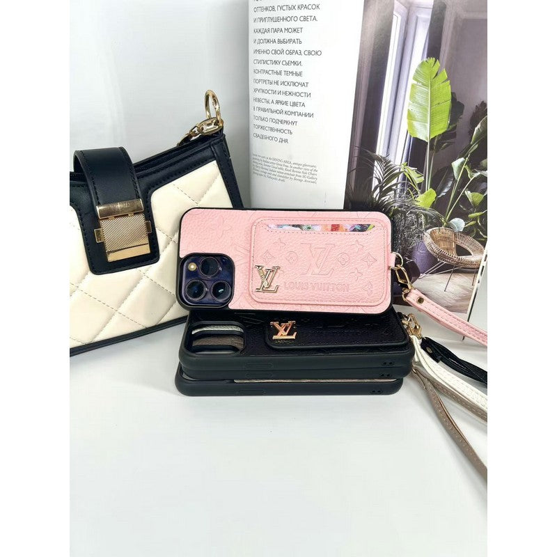 Lou Four Colors Card Bag iPhone Case mysite