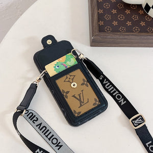 Lou Card Holder Crossbody iPhone Case - Bestocase