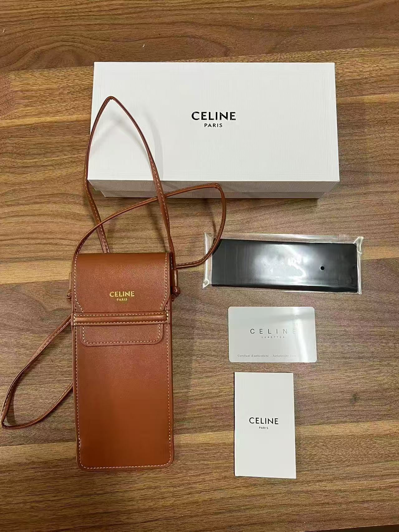 CE* Luxury Sunglasses with cowhide bag and box Bestocase