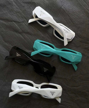 Polygonal Retro Unisex Sunglasses 8251