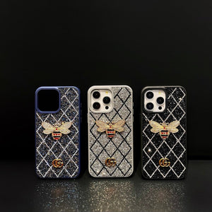 GG Bee Diamond iPhone Case - Bestocase