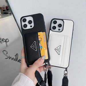 Pra Card Holder Crossbody iPhone Case - Bestocase