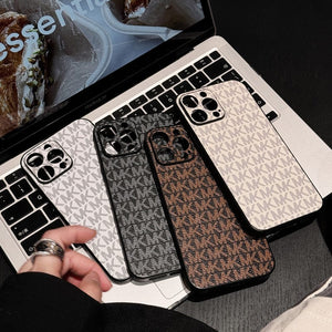 MK Leather iPhone Case - Bestocase