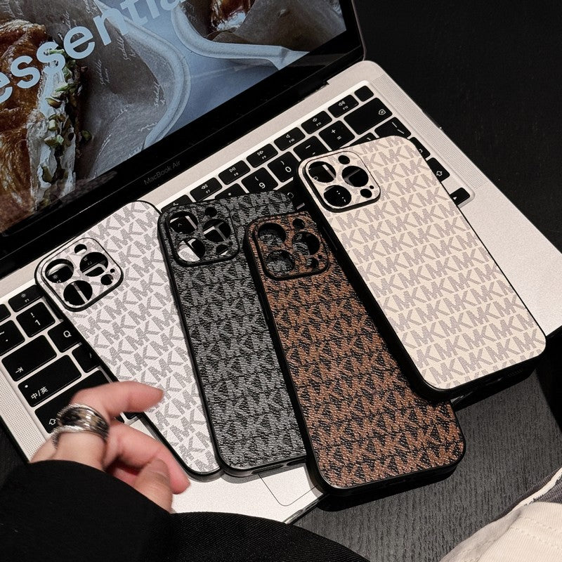 MK Leather iPhone Case - Bestocase