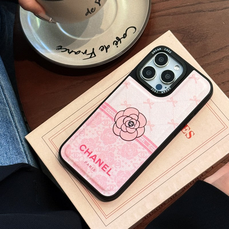 CC Camellia Leather iPhone Case mysite