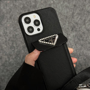Pra Crossbody Leather iPhone Case - Bestocase
