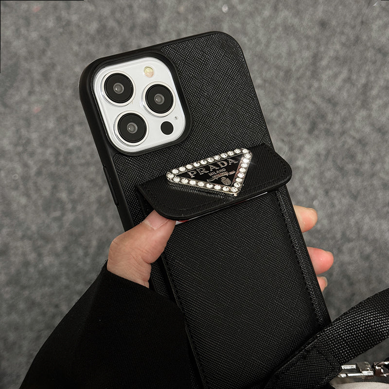 Pra Crossbody Leather iPhone Case - Bestocase