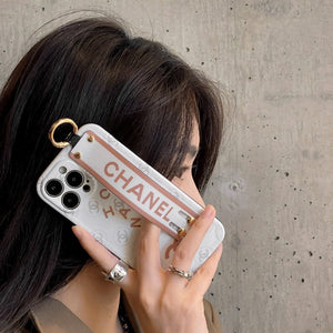 CC Black & White Wristband iPhone Case mysite