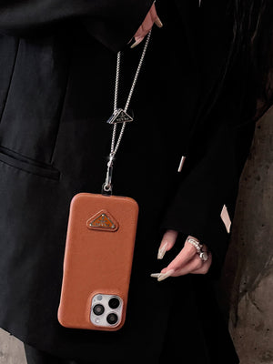 Pra Leather Crossbody iPhone Case - Bestocase