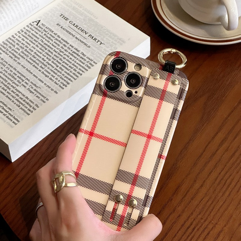 Bur Classic Color Wristband iPhone Case - Bestocase