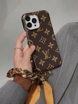Lou Silk Wristband iPhone Case - Bestocase