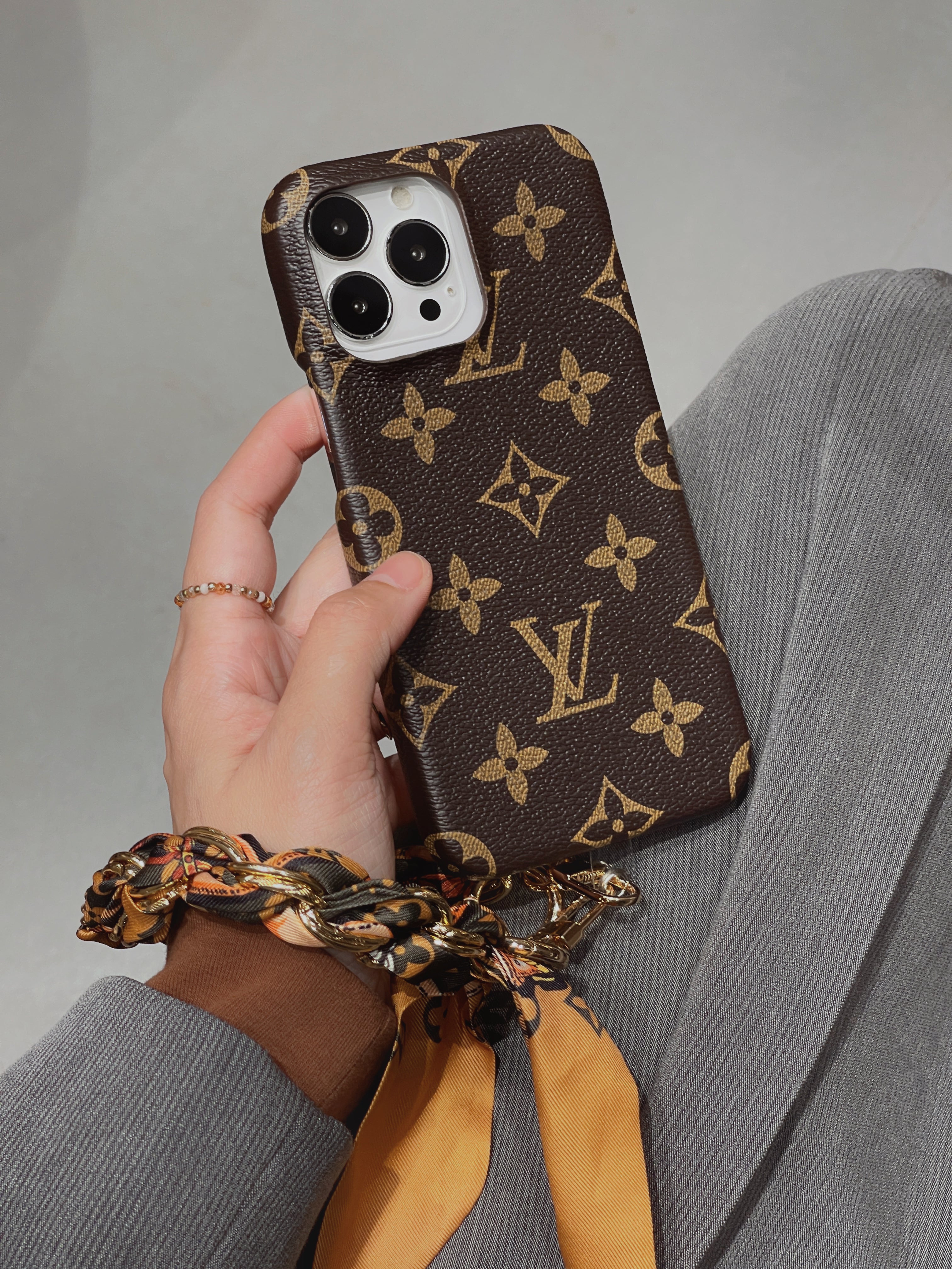Lou Silk Wristband iPhone Case - Bestocase
