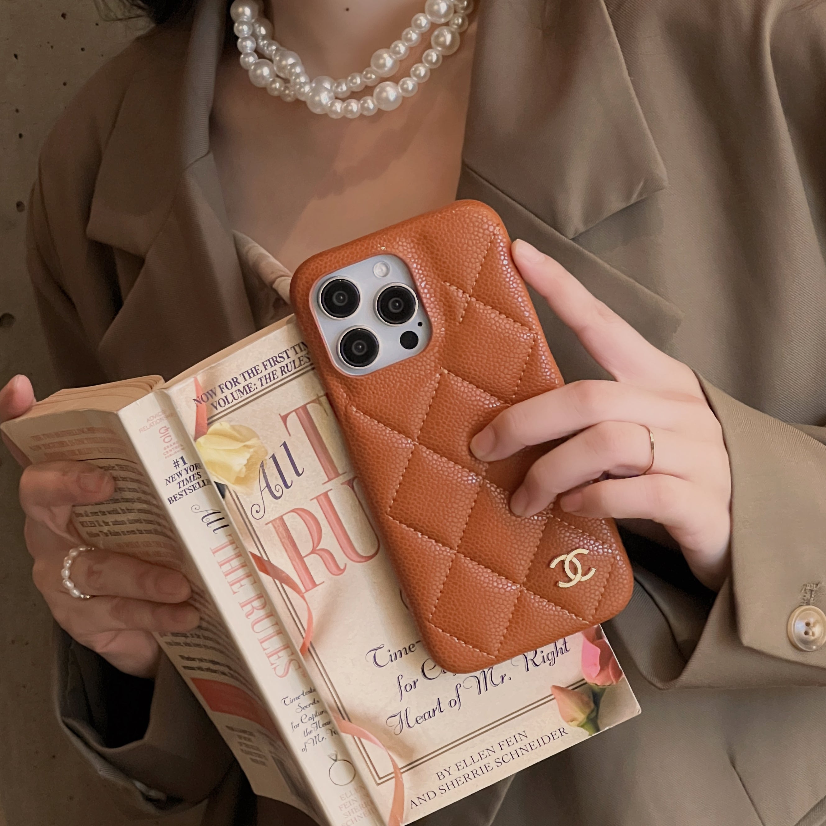 CC Leather iPhone Case - Bestocase