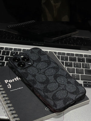 Coach iPhone Case  Black -QB240402 - Bestocase