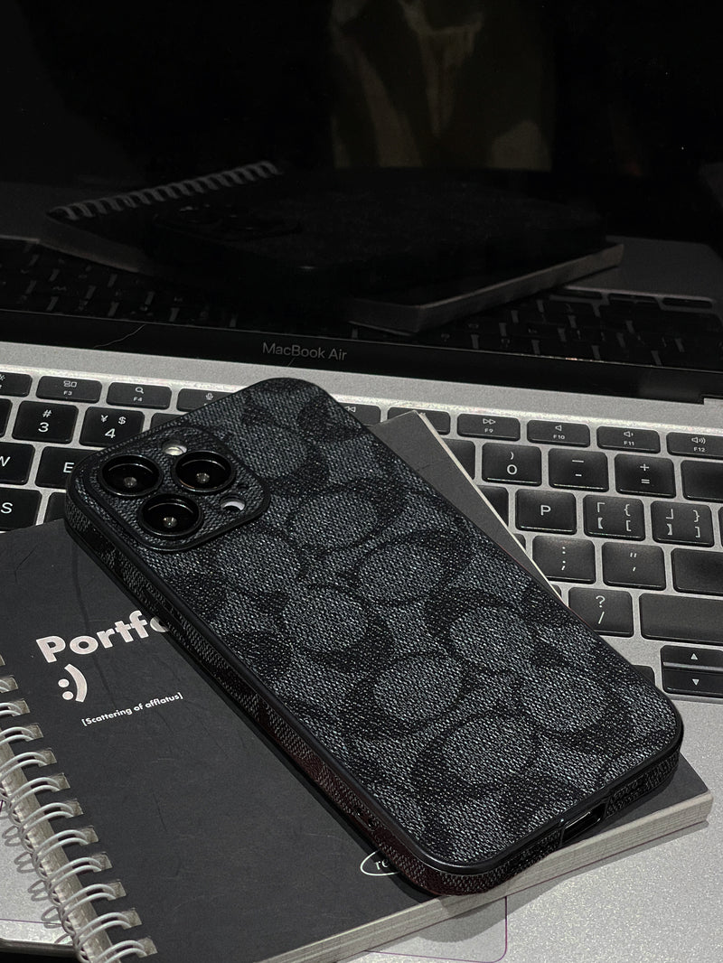 Coach iPhone Case  Black -QB240402 - Bestocase