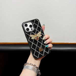 GG Bee Diamond iPhone Case - Bestocase