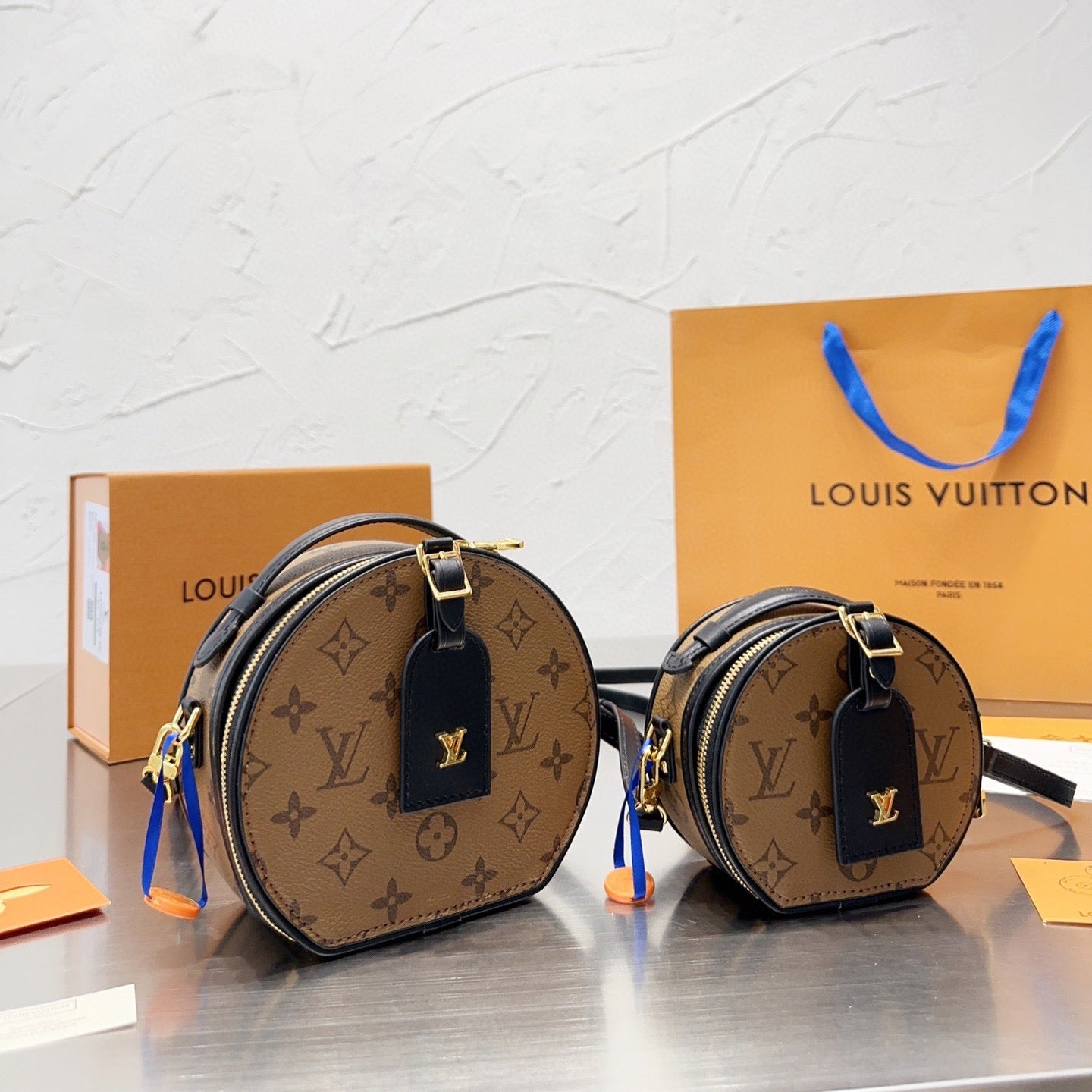 Fashion Coffee Chapeau Bag