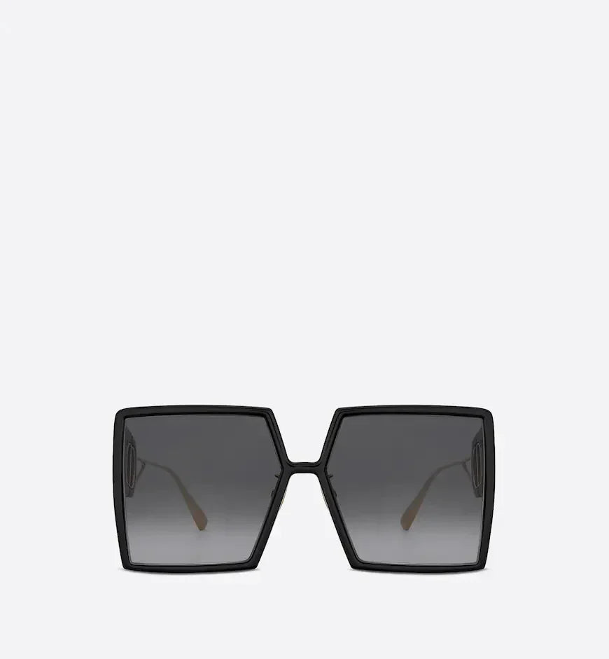 Oversized Black Square Sunglasses 30MTSU