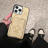 Coa Card Bag Leather iPhone Case - Bestocase
