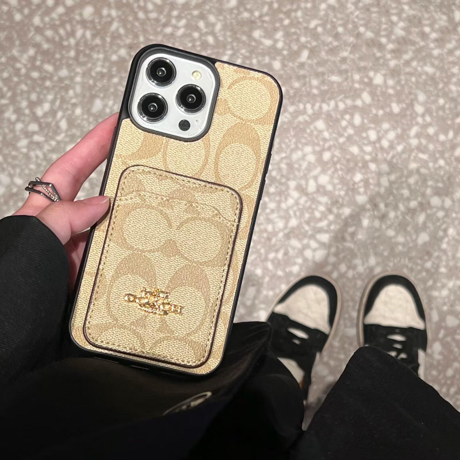 Coa Card Bag Leather iPhone Case - Bestocase